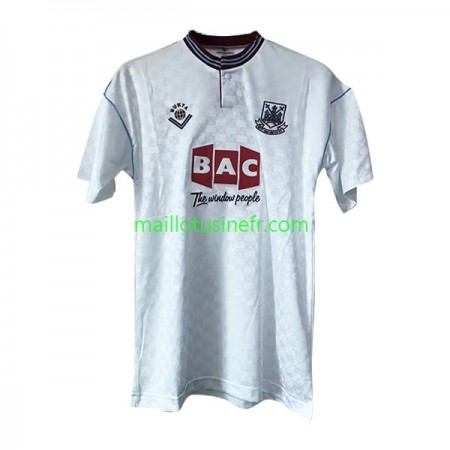 Maillot de Foot West Ham United 1989-1990 Extérieur Retro Maillot de Foot West Ham United 1989-1990 Extérieur Retro